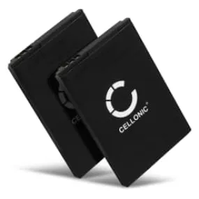 2x Batterij voor huistelefoon voor Siemens Gigaset SL400, SL78H, SL400A, SL750, SL785 - 850mAh vervangende accu draadloze telefo