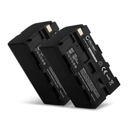 2X NPF750 NPF570 NPF960 NPF970 NPF330 ACCU VOOR SONY HXRMC2500 HXRNX100 NX5 HDRFX1 FX7 FX1000 DSRPD150 PD170 NEXFS700R