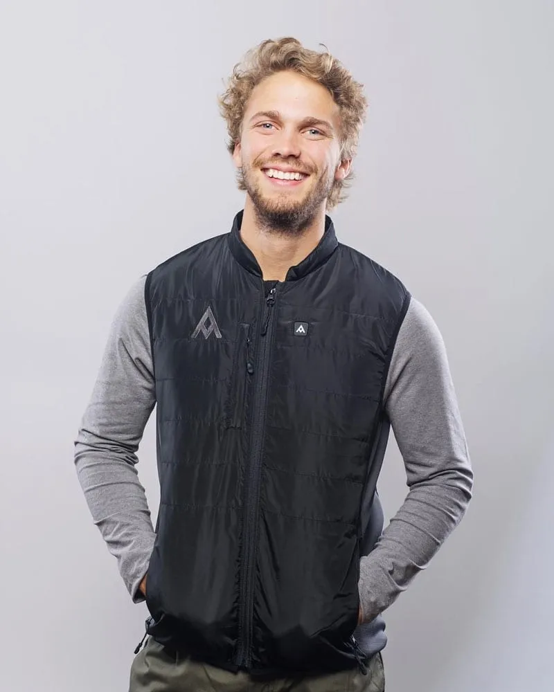 Bodywarmer Heat Experience Men Heated Vest Black