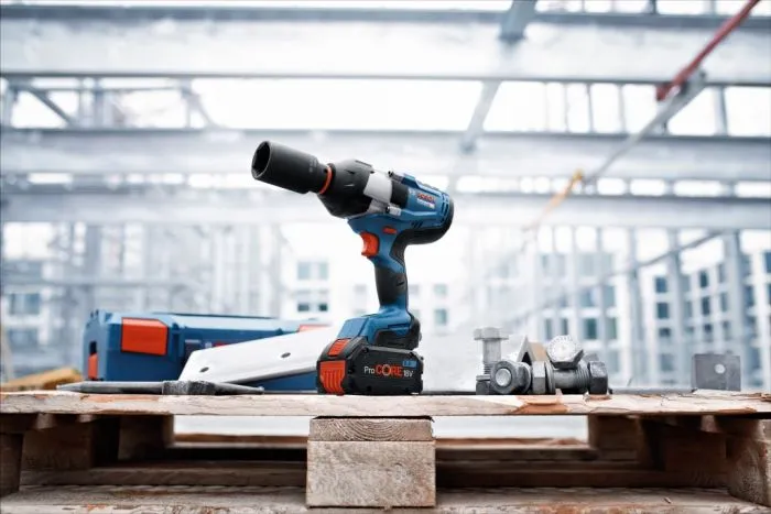 BOSCH GDS 18V1000 C ACCU SLAGMOERAANZETTER SET IN LBOXX  06019J8002