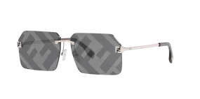 Fendi FE40043U M (59 - 13)  with Grijs lenses and Grijs frame