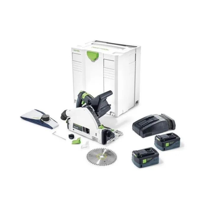 Festool TSC 55 LI 5,2 REB Plus SCA 18V Accu Invalcirkelzaagmachine 201396