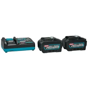 Makita Accu Starterset XGT DC40RA 2x BL4050F - 1911V6-0