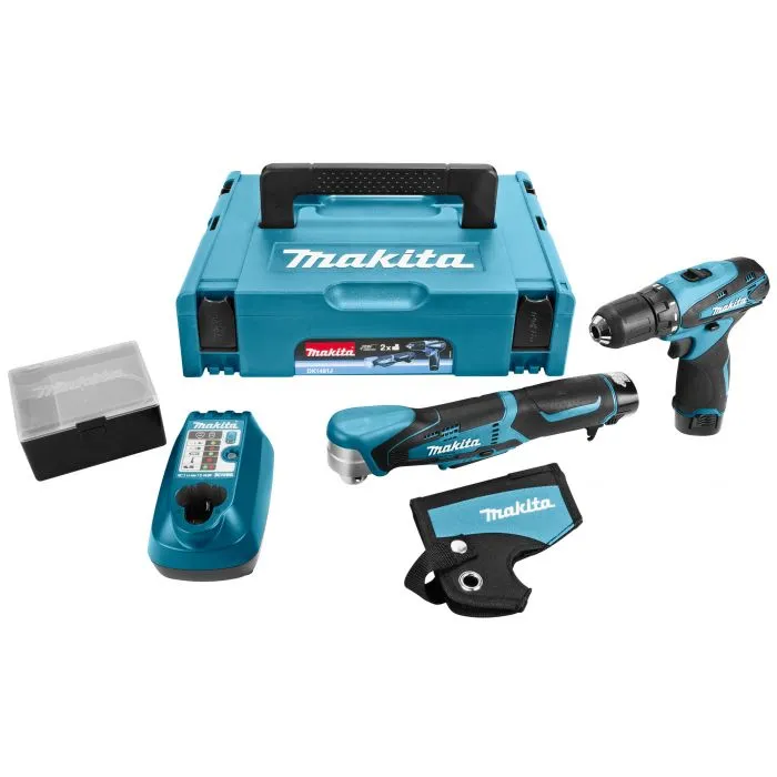 Makita CXT DK1481J 12V Comboset (DA330DWE + DF330D) Met 2 Accu's 1,3Ah in Mbox