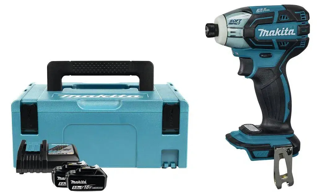 Makita DTS141RTJ Accu hydraulische slagschroevendraaier 40Nm 18V 5.0Ah in Mbox