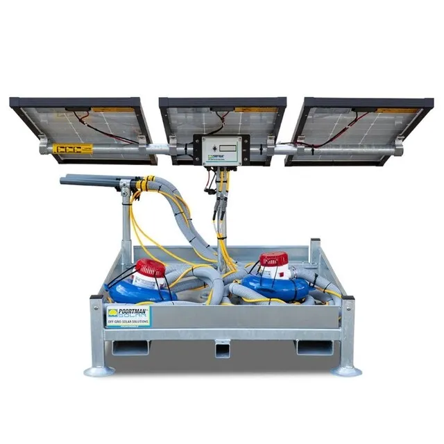 PLASDRAS POMP POORTMAN (SOLAR / ZONDER ACCU / T80ALM)  OPPERVLAKTEWATER