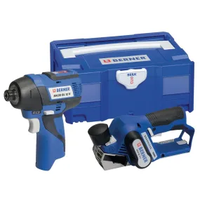 Slagschroefmachine BACIS BL 12 V & schaafmachine BACP BL 12 V 12 V BACIS BL & BACP BL, In Bera-Clic+, Zonder accu en lader