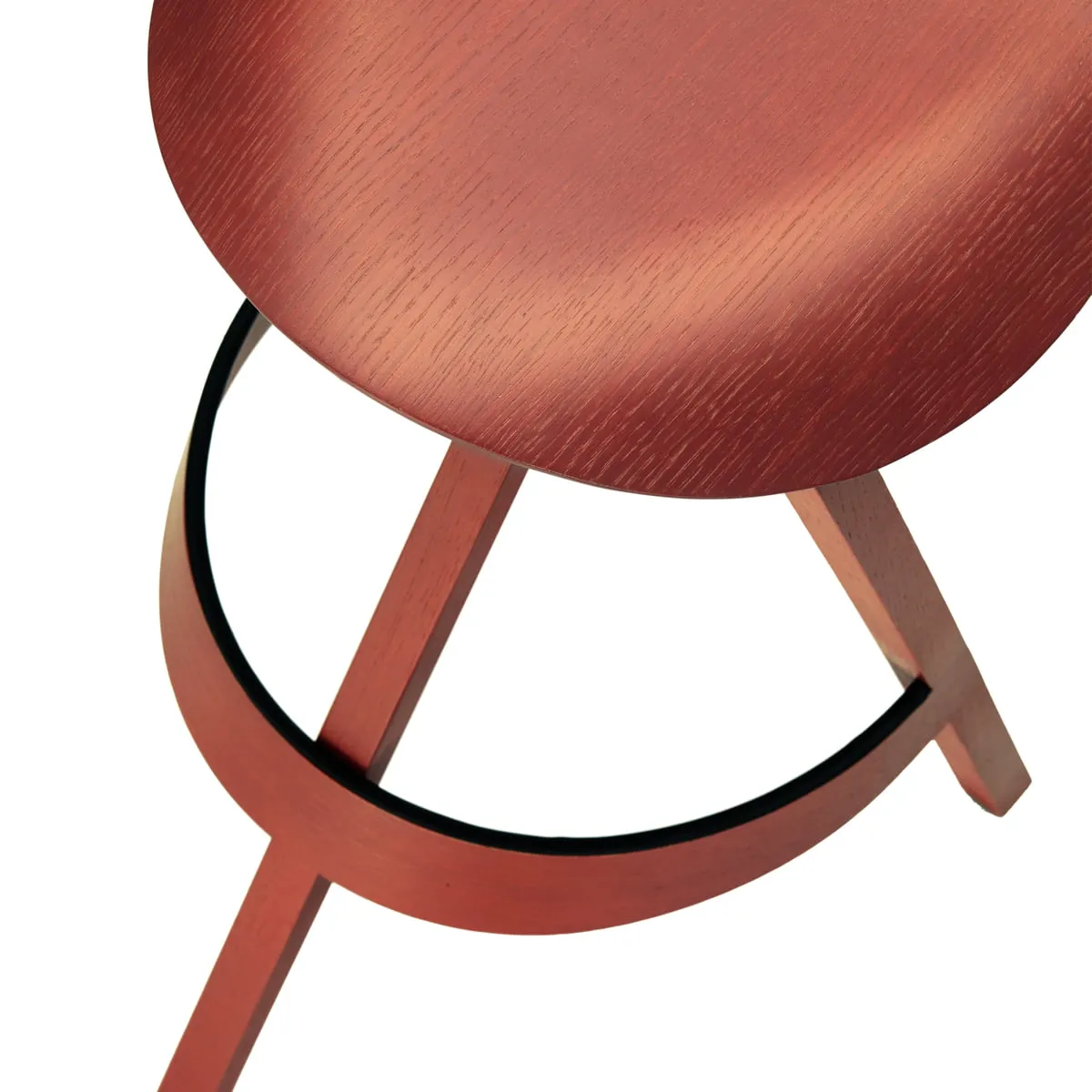 THONET  404 H BARHOCKER, EICHE SCHWARZ GEBEIZT (TP 29)